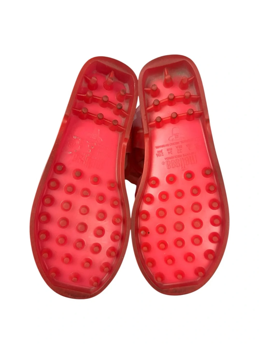 Mini Melissa Pink Jelly sandals sz 3